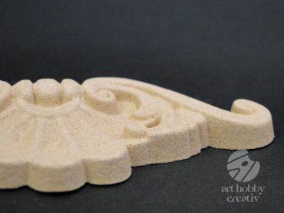 Ornament din lemn termoplastic 10cm