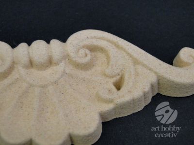 Ornament din lemn termoplastic 10cm