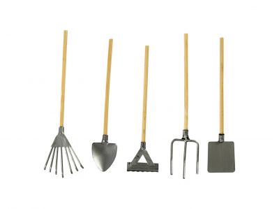 Unelte de gradina miniature 13 cm - set/5buc