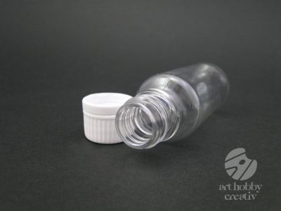 Flacon PET transparent cilindric - 30ml