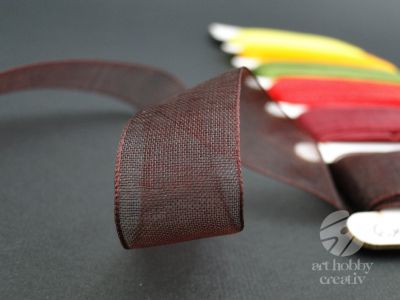 Panglica organza in nuante de toamna 6culorix3m