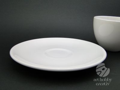 Ceasca de cafea ceramica cu farfurie - 200ml