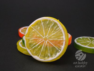 Felii de lamaie din plastic Ø5cm set/6buc