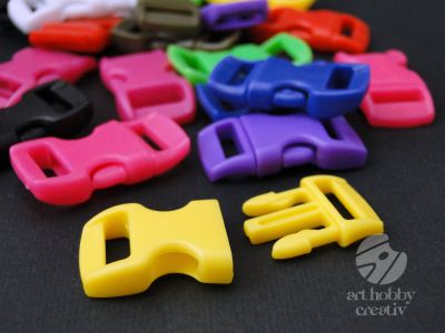Inchizator trident plastic color - set/20buc