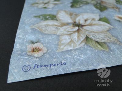 Hartie orez A4 - Poinsettia