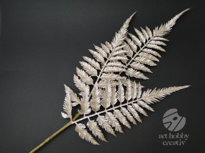 Creanga decor - auriu glitterat 90cm
