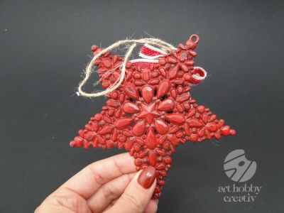 Ornament de craciun - steluta 13cm