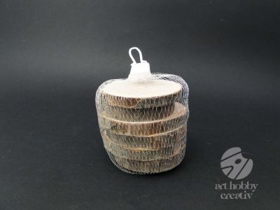 Suport din lemn pentru pahare Ø9cm set/6buc