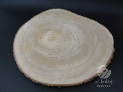 Felie lemn natur Paulownia Ø40cm