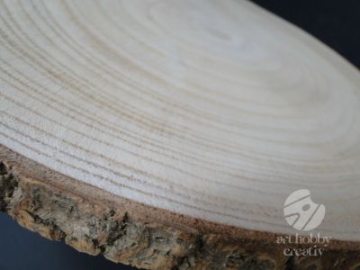 Felie lemn natur Paulownia Ø35cm