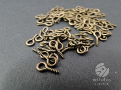 Agatatori mini tip O cu filet 8mm - set/100buc