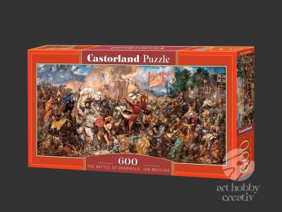Puzzle Castorland 600 piese - The battle of Grunwald