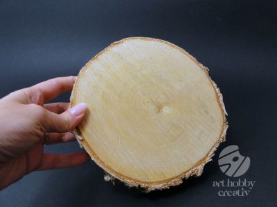 Felie lemn mesteacan rotund 15-17cm
