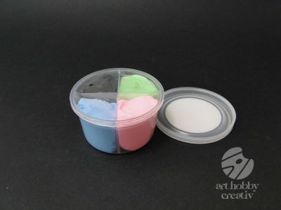 Plastilina usoara cu uscare la aer - 4 nuante 28gr