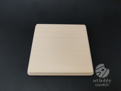 Blat lemn patrat - 18x18 cm