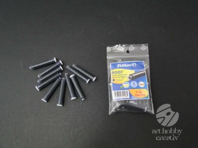 Rezerva stilou 4cm - albastru inchis - 10buc/set (6+4gratis)