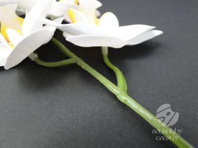 Floare artificiala Orhidee cu 5 flori - 33cm