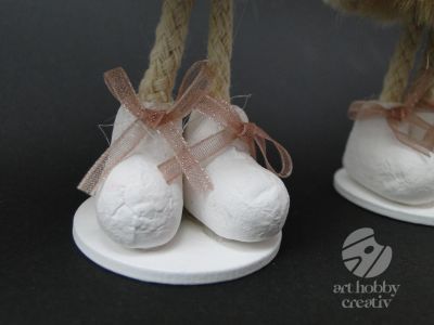 Iepuras in rochita 20cm dif.modele