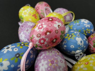 Oua decor - multicolor 4cm set/12buc