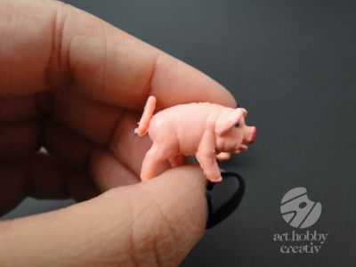 Purcelus de noroc mini 2,5cm set/4buc