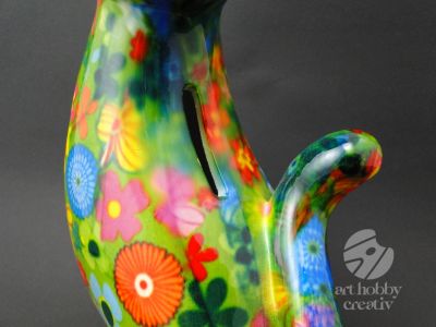 Pusculita ceramica - pisica 26cm