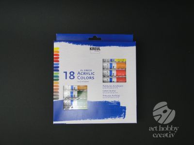 Vopsea acrilica - El Greco set/18 culori