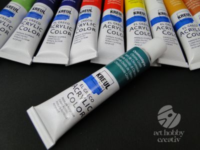 Vopsea acrilica - El Greco set/18 culori