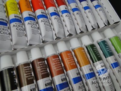 Vopsea acrilica - El Greco set/18 culori