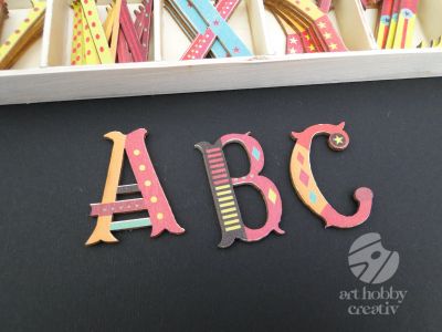 Figurine mini - alfabet set/140buc