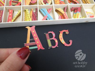 Figurine mini - alfabet set/140buc