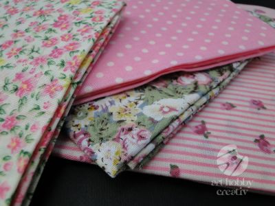 Material textil - roz dif.modele (mod.2)
