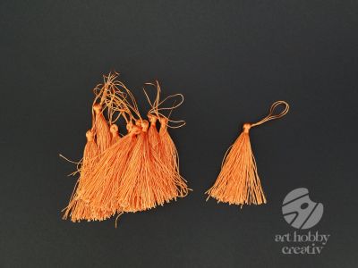 Ciucuri - portocaliu 13cm set/10buc