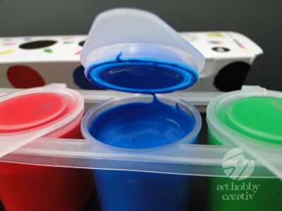 Acuarela pentru pictura cu degete set/6culori
