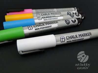 Marker cu creta lichida - nepermanenta set/5buc