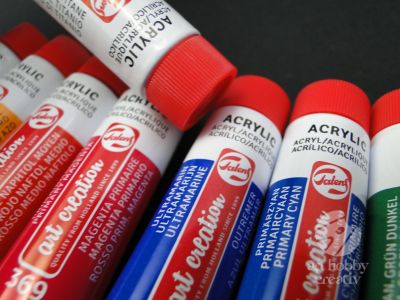 Set vopsea acrilica - Amsterdam set/12culori x 12ml