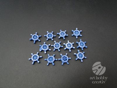 Figurine mini timone - albastru set/12buc