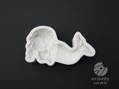 Mulaj silicon 3D - sirena 14cm