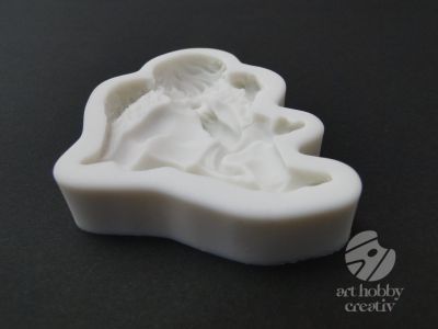 Mulaj silicon 3D -  ingeras ganditor 8cm