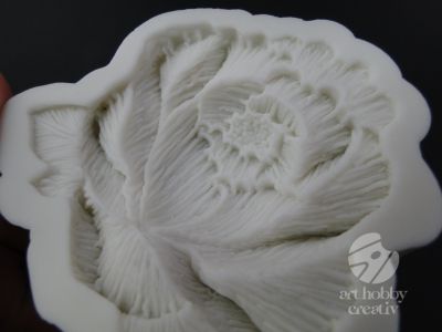 Mulaj silicon 3D - trandafir Ø7,5cm mod.4