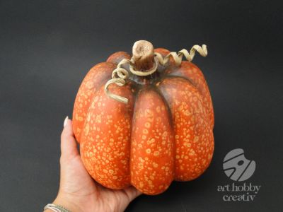 Dovleac ceramic decor Ø14cm