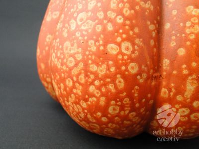 Dovleac ceramic decor Ø14cm