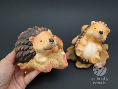 Arici decor din ceramica - dif.modele 12,5cm