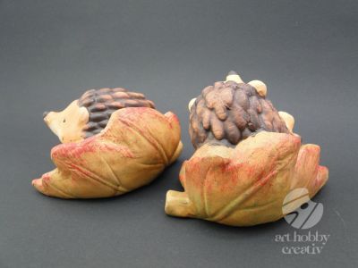 Arici decor din ceramica - dif.modele 12,5cm