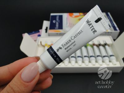 Vopsea acuarela - Faber Castell set/12buc
