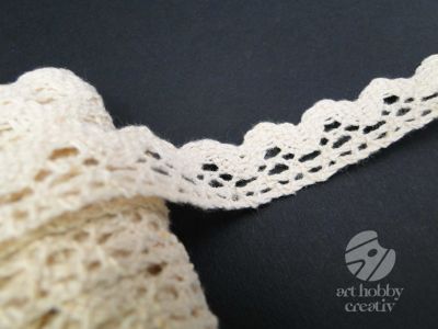 Dantela crem 2cm/18m