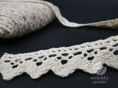 Dantela crem 2cm/18m