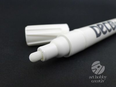 Marker acrilic DECO alb