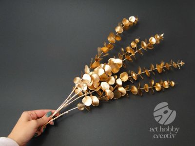 Creanga decor - auriu 85cm