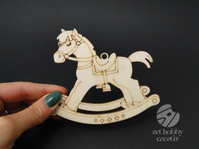 Forma lemn - calut balansoar 12cm