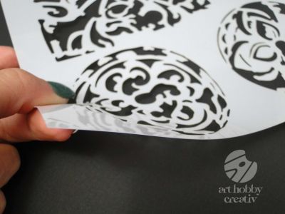 Sablon flexibil - ornamente 20x25cm
